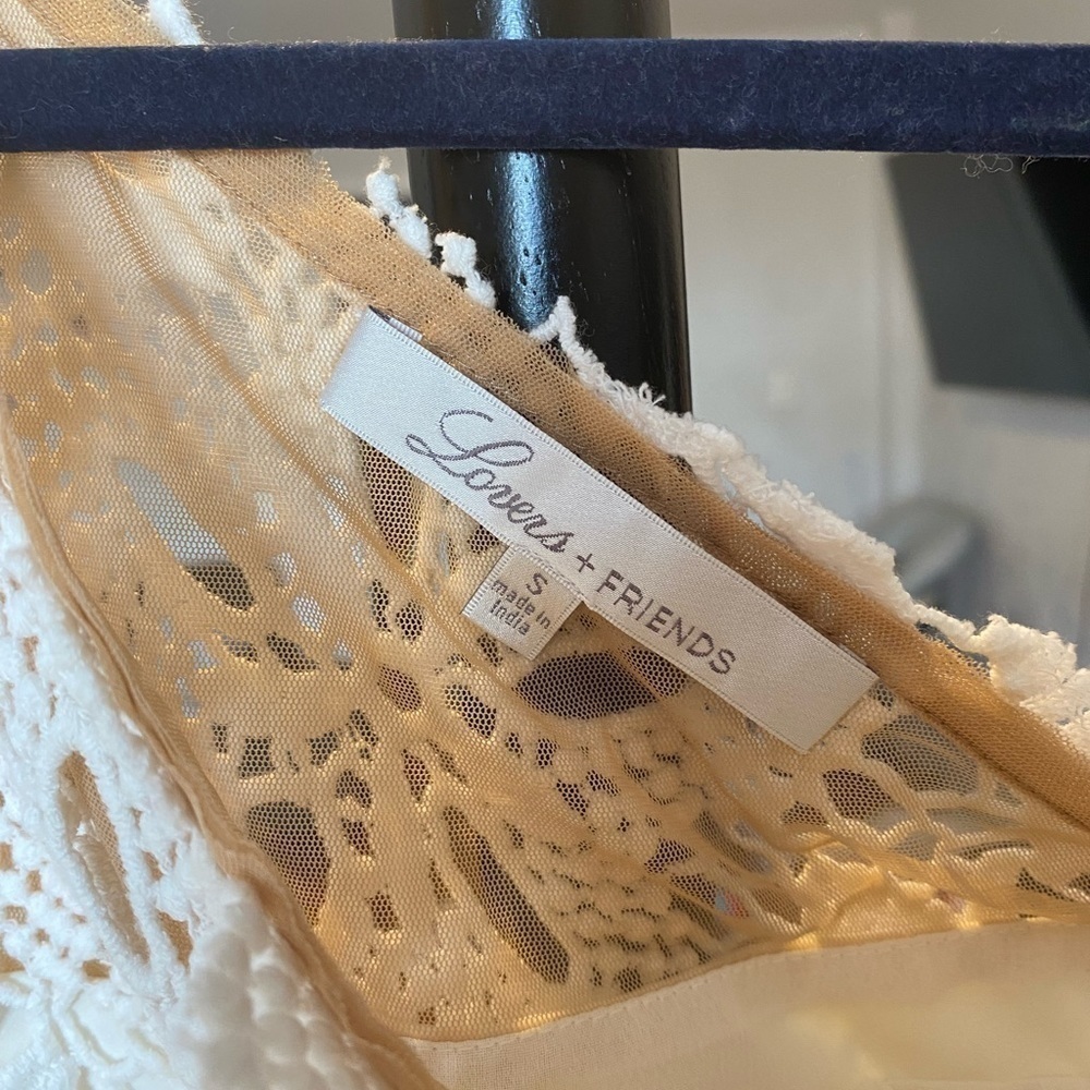 NWT NWT LOVERS + FRIENDS •White Yazmin Dress - Picture 8 of 9